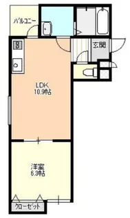 BIEN ART【3階】の間取り