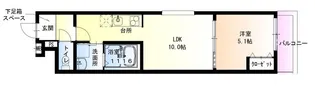 フジパレス助松町Ⅰ番館【2階】の間取り