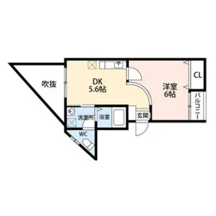 美好マンション【3階】の間取り
