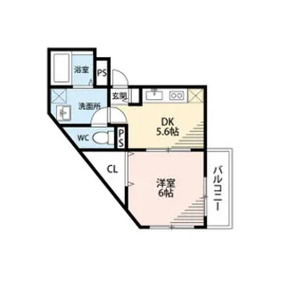 美好マンション【2階】の間取り