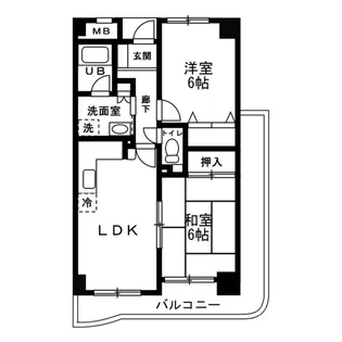 グランデーミFY【3階】の間取り