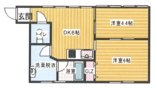 M2穴田ビル【3階】の間取り