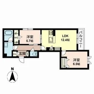 NTMaison Ⅱ【3階】の間取り