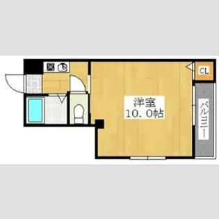 ミドゥスジ堺Ⅱ【1階】の間取り
