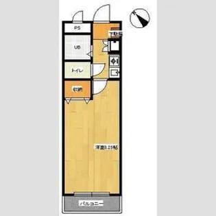 ラウム和泉【2階】の間取り