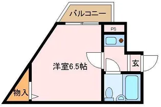 絢野壱番館【3階】の間取り