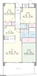 ジョイフル寿【2階】の間取り