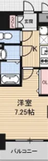 Luxeなかもず【10階】の間取り