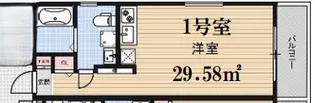 フェリーチェ百舌鳥【4階】の間取り