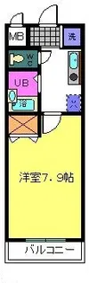 ルーチェⅠ番館【3階】の間取り