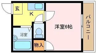 メゾン尾井【4階】の間取り