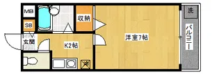 セレソなかもず【2階】の間取り