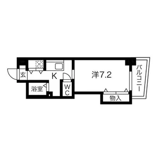 リアルなかもず【6階】の間取り