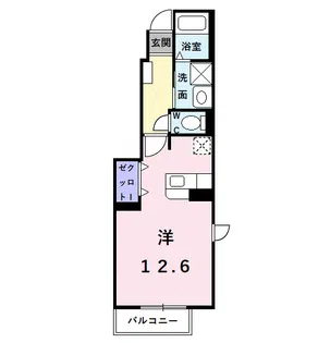 サニーガーデン【1階】の間取り