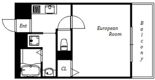 シュマンセプト神戸【1階】の間取り