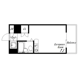 滝の茶屋ヤングパレス【3階】の間取り