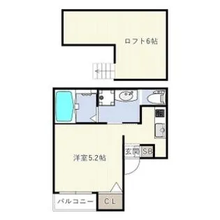 兵庫県神戸市垂水区山手3丁目【アパート】の間取り