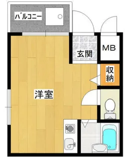兵庫県神戸市灘区稗原町2丁目【マンション】の間取り