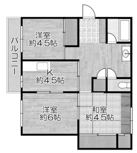 兵庫県神戸市垂水区南多聞台8丁目【マンション】の間取り