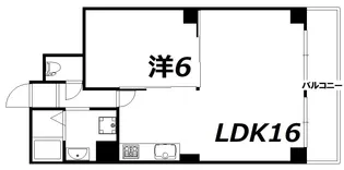 兵庫県神戸市東灘区魚崎中町4丁目【マンション】の間取り
