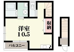 プリッ2御崎【2階】の間取り