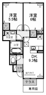 兵庫県神戸市垂水区東垂水町【アパート】の間取り