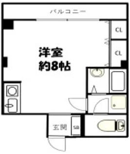 兵庫県神戸市東灘区御影中町3丁目【マンション】の間取り