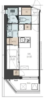 ネクストステージ神戸元町【2階】の間取り