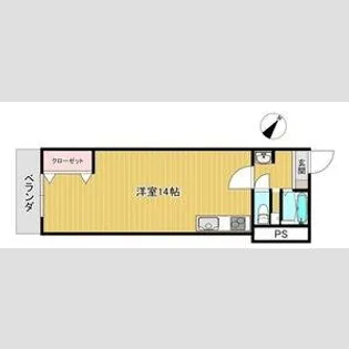 メゾンALL-IN【3階】の間取り