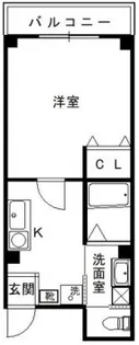 1Kの間取り画像