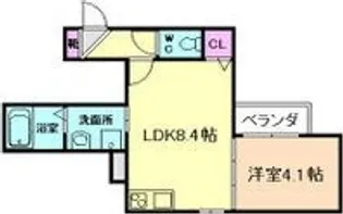 (仮称)F asecia Phix【2階】の間取り