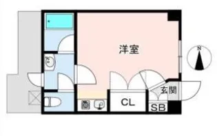 フルール妙法寺【1階】の間取り
