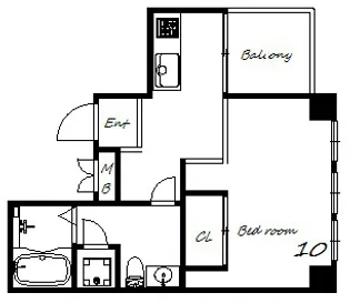 REVE【2階】の間取り