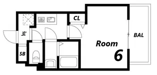 GP神戸ステーション【9階】の間取り