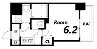 GP神戸ステーション【7階】の間取り