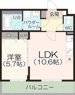 アークメゾン王子公園【3階】の間取り