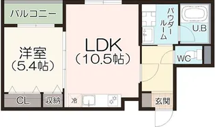 アークメゾン王子公園【2階】の間取り