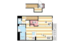 アメーヌ・コート【2階】の間取り