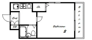 スカイコート【3階】の間取り