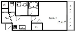 ラージヒル神戸駅西【3階】の間取り