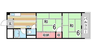 サムティ青木【403号室】の間取り