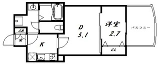 セレニテ神戸西クレア【502号室】の間取り