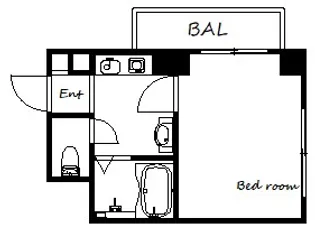 ノベラ御幸通【3階】の間取り