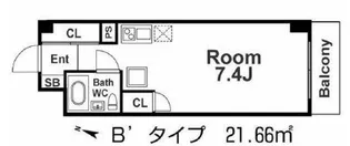 藤和シティコープ本山【206号室】の間取り