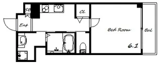 MANO MANSION【305号室】の間取り