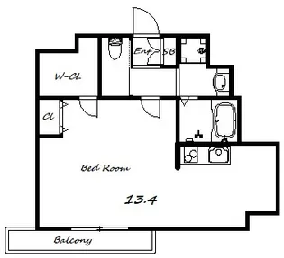 MANO MANSION【309号室】の間取り