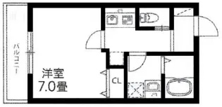 プルミエール神戸【1階】の間取り