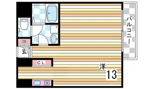 IPSX EAST【10階】の間取り