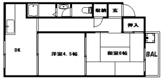 MIRAVAL元町【4階】の間取り