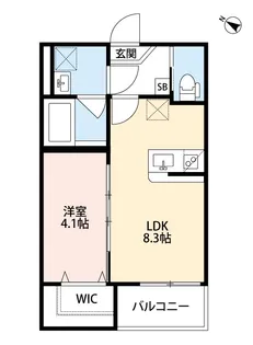 NEXT YOU【1階】の間取り